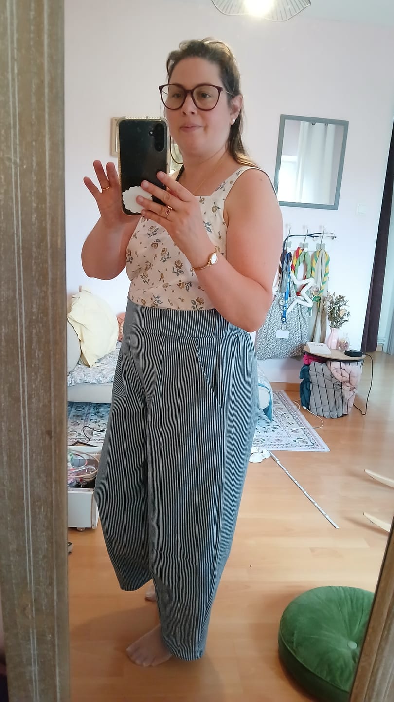 Customer photo review of Pochette Prêt-à-coudre - Pantalon Briac