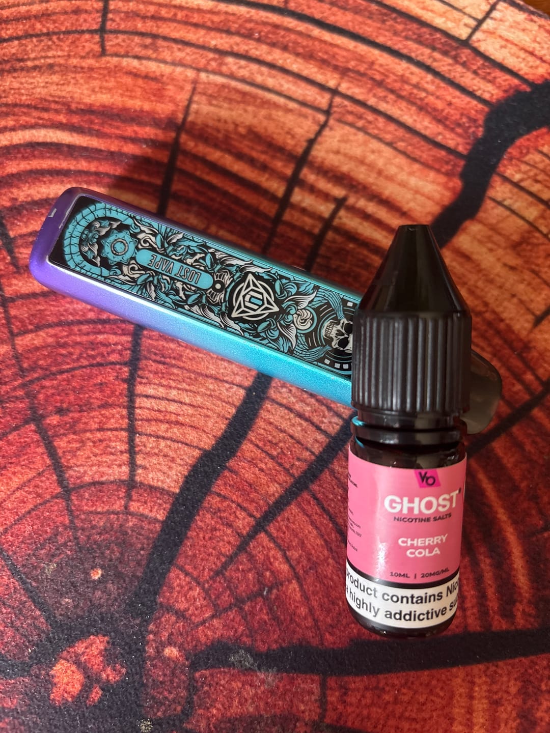 Customer photo review of Ghost - Salts 10ml – E Liquidy – Sole Nikotynowe – 2%