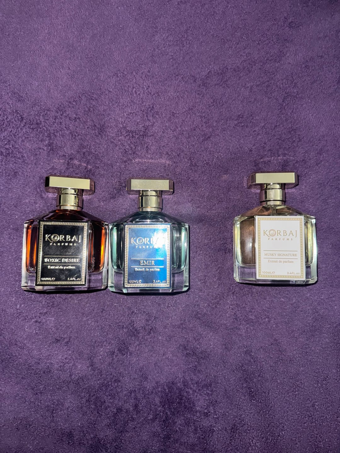 Customer photo review of Korbaj MUSKY SIGNATURE - Extrait de Parfum 100ml