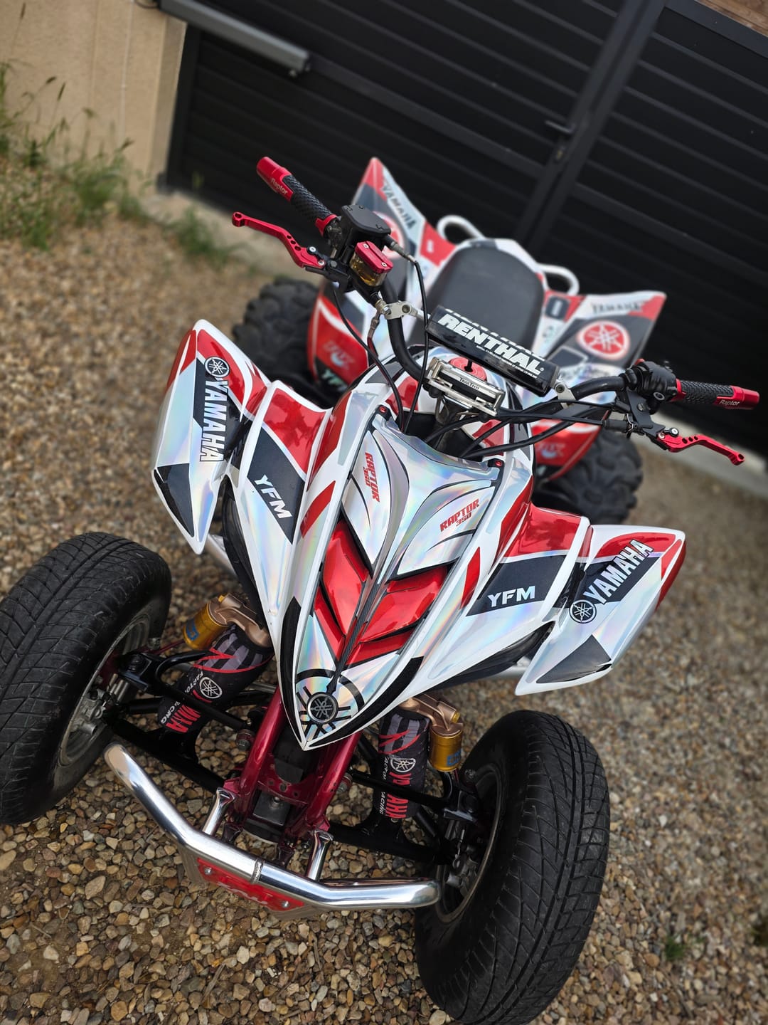 Customer photo review of Kit Déco Yamaha YFM 350 Raptor - ZYNORA