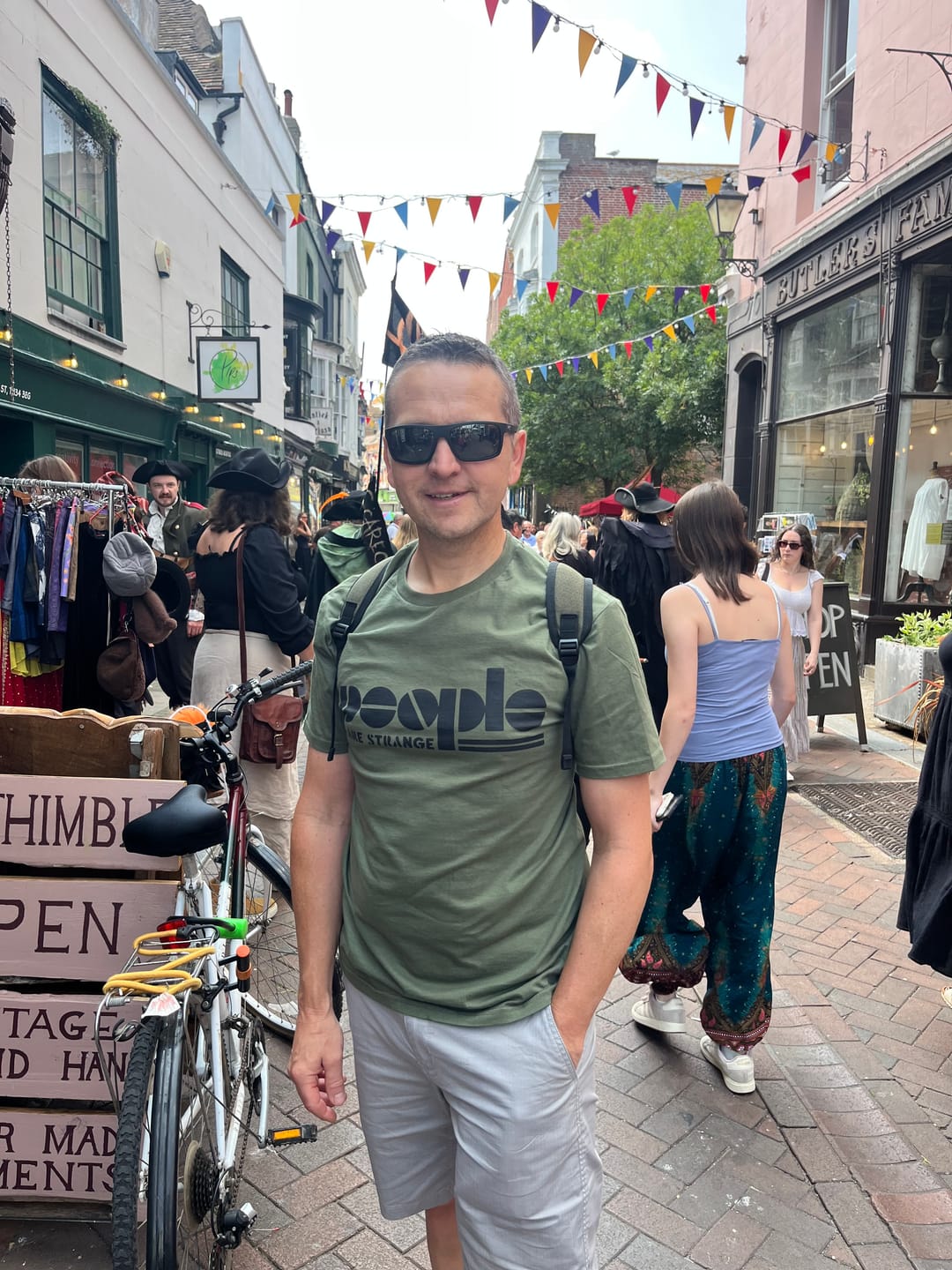 Customer photo review of People Are Strange Ii T Shirt