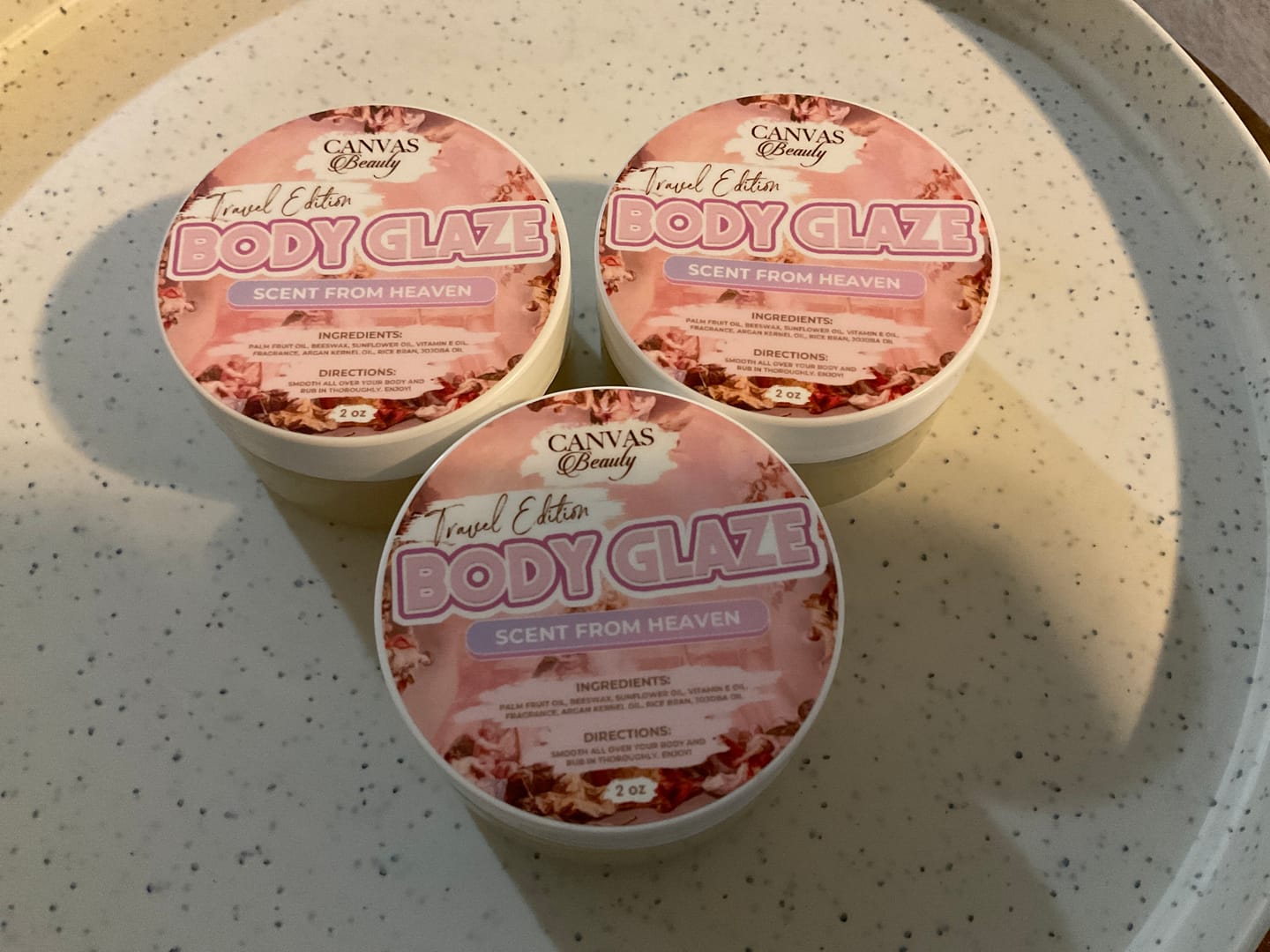 Customer photo review of (NEW) TRAVEL GLAZE: SCENT FROM HEAVEN