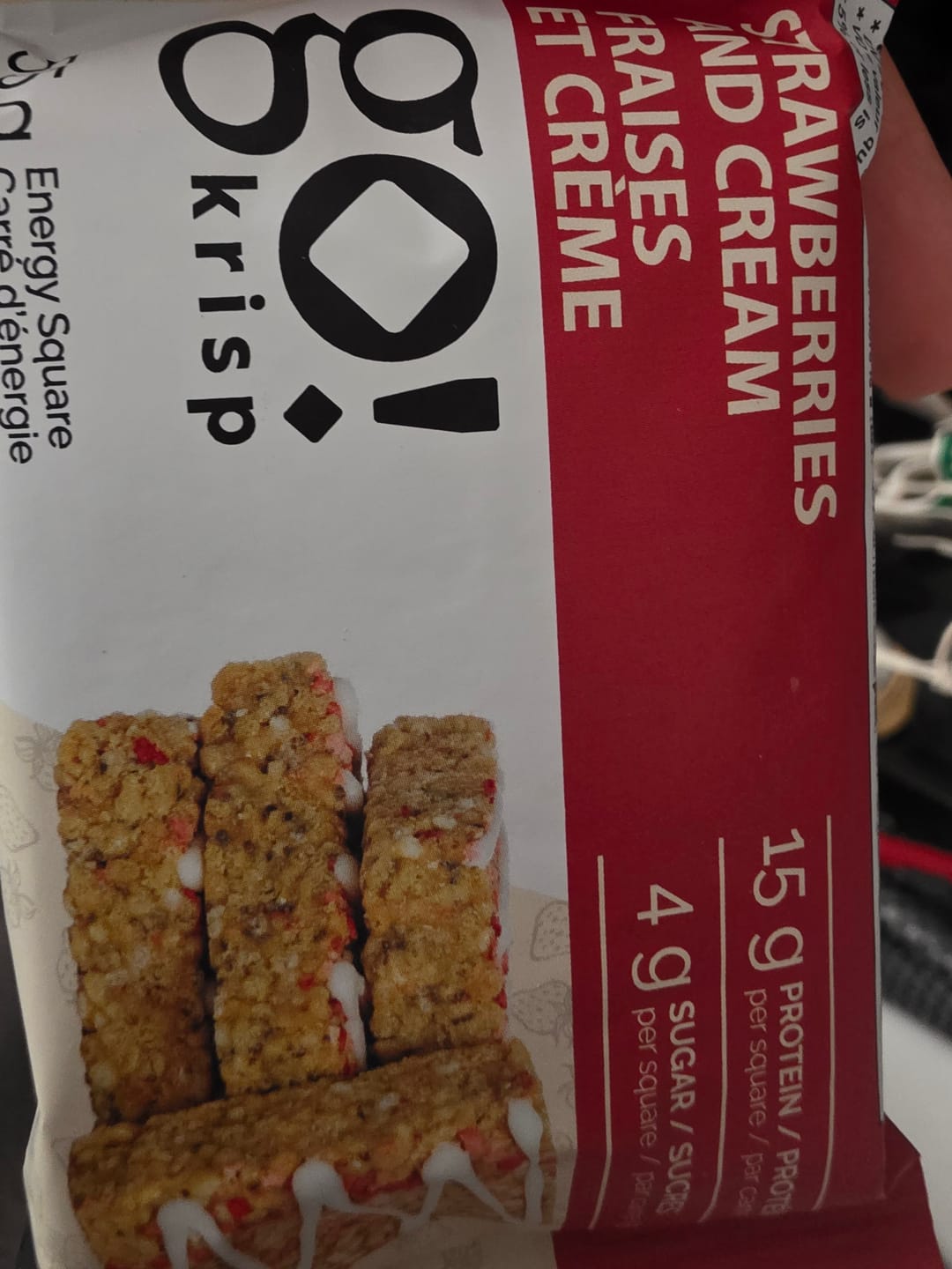 Customer photo review of Go Nutrition - Go Krisp - 55gr