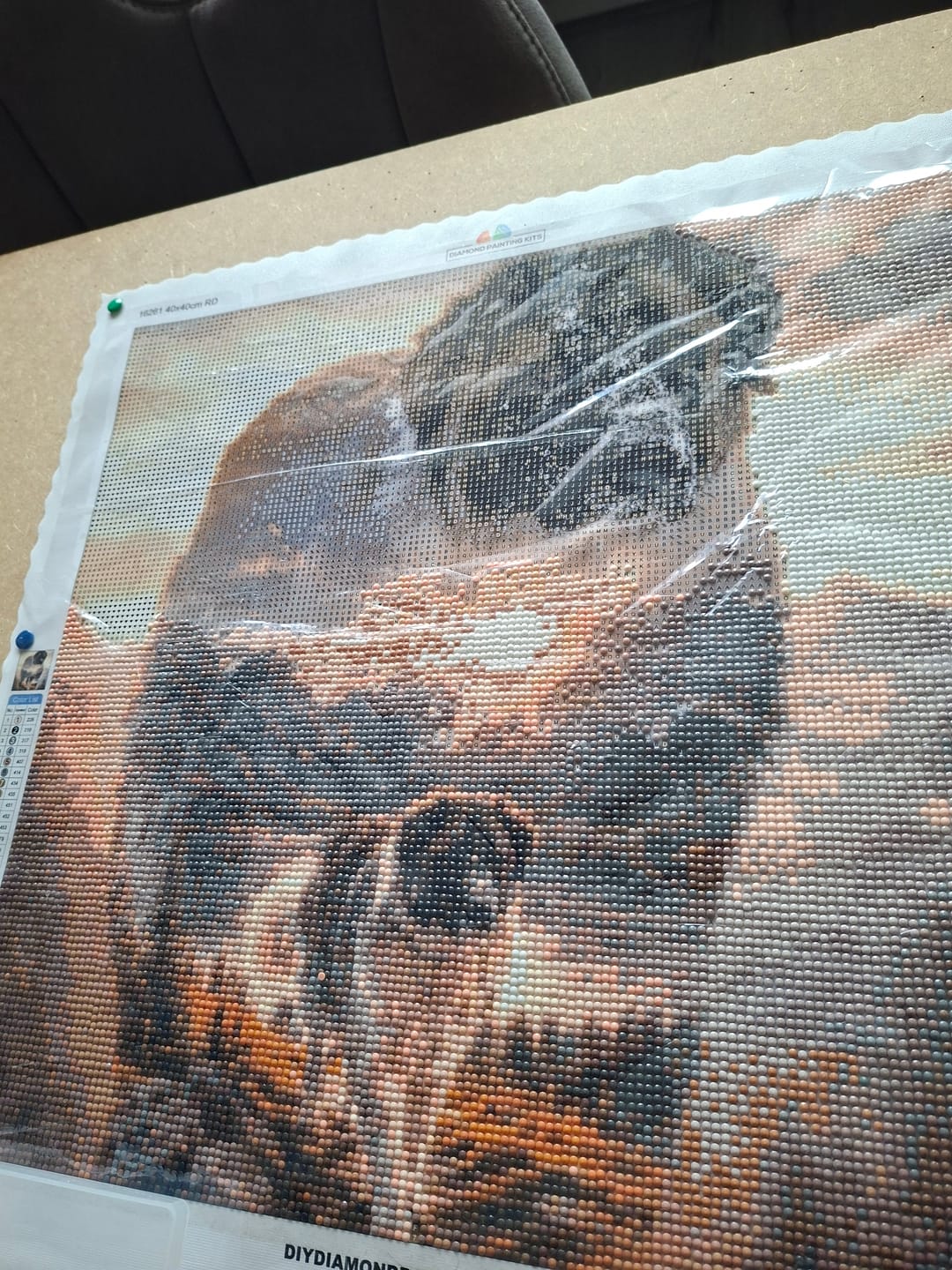 Customer photo review of Diamond Painting Eigen Foto (New)