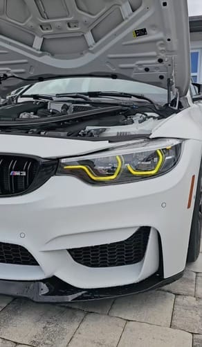 Customer photo review of BMW F80 M3 F82 M4 CSL YELLOW DRL KIT