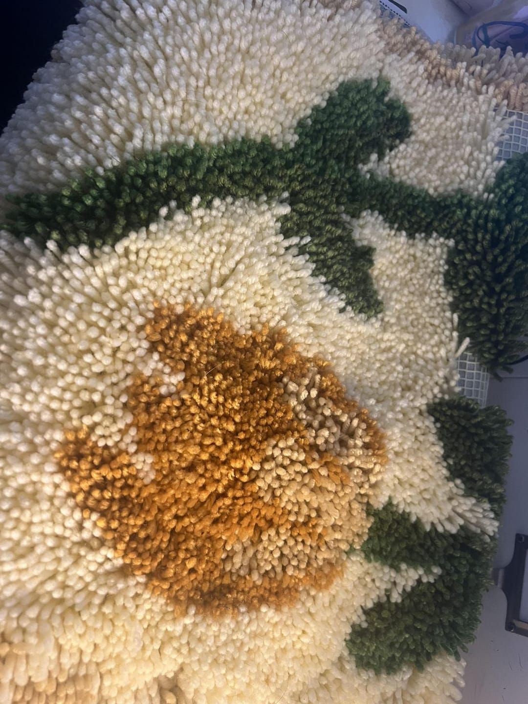 Customer photo review of AMSTERDAM TULIP FEVER - XL Rug Making Kit