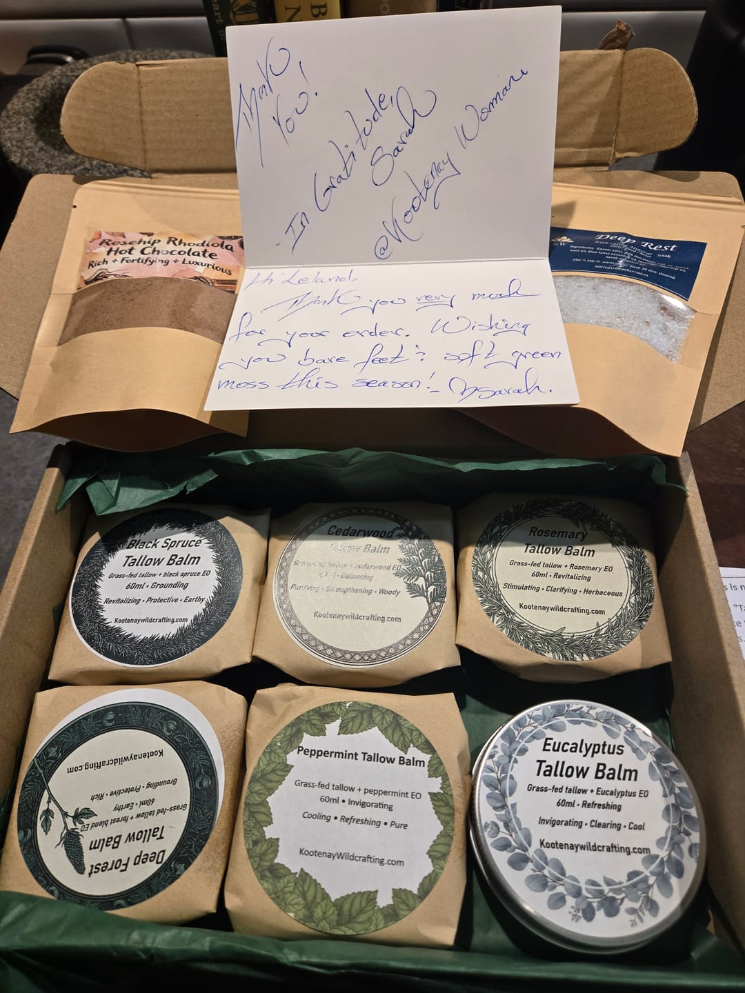 Customer photo review of Pure Tallow Balm Bundles – Trios & Duos for Glowing Skin