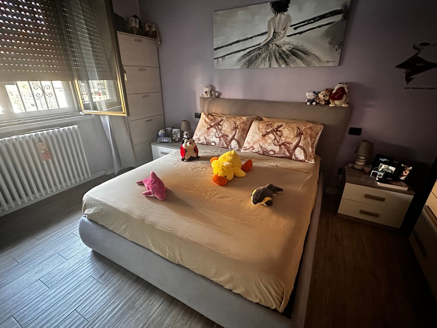 Customer photo review of Lenzuola in Cotone, Completo Letto con Federe in Stampa Digitale Sailor 13 Beige