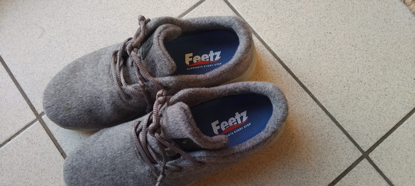 Customer photo review of Feetz® Blue One | Ultiem Hielcomfort