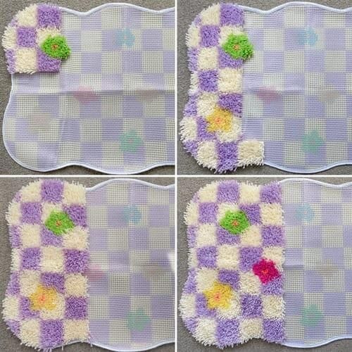 Customer photo review of CHECK ME OUT - Rug Making Kit