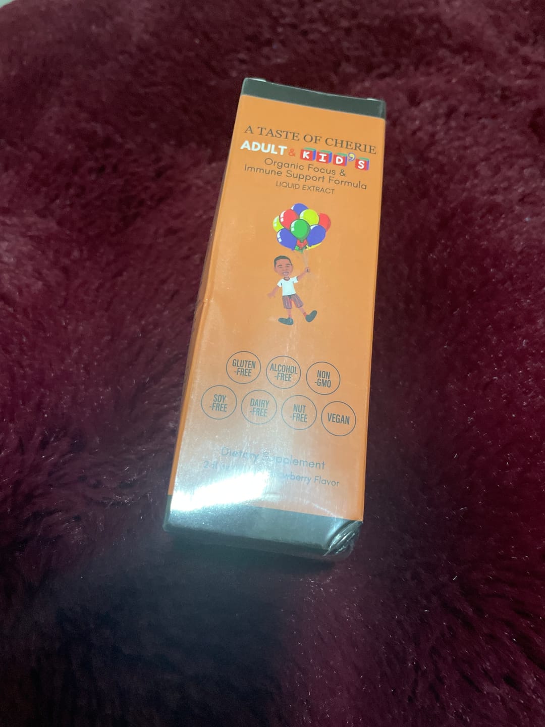 Customer photo review of Focus and Immune Support Blend - Liquid Extract