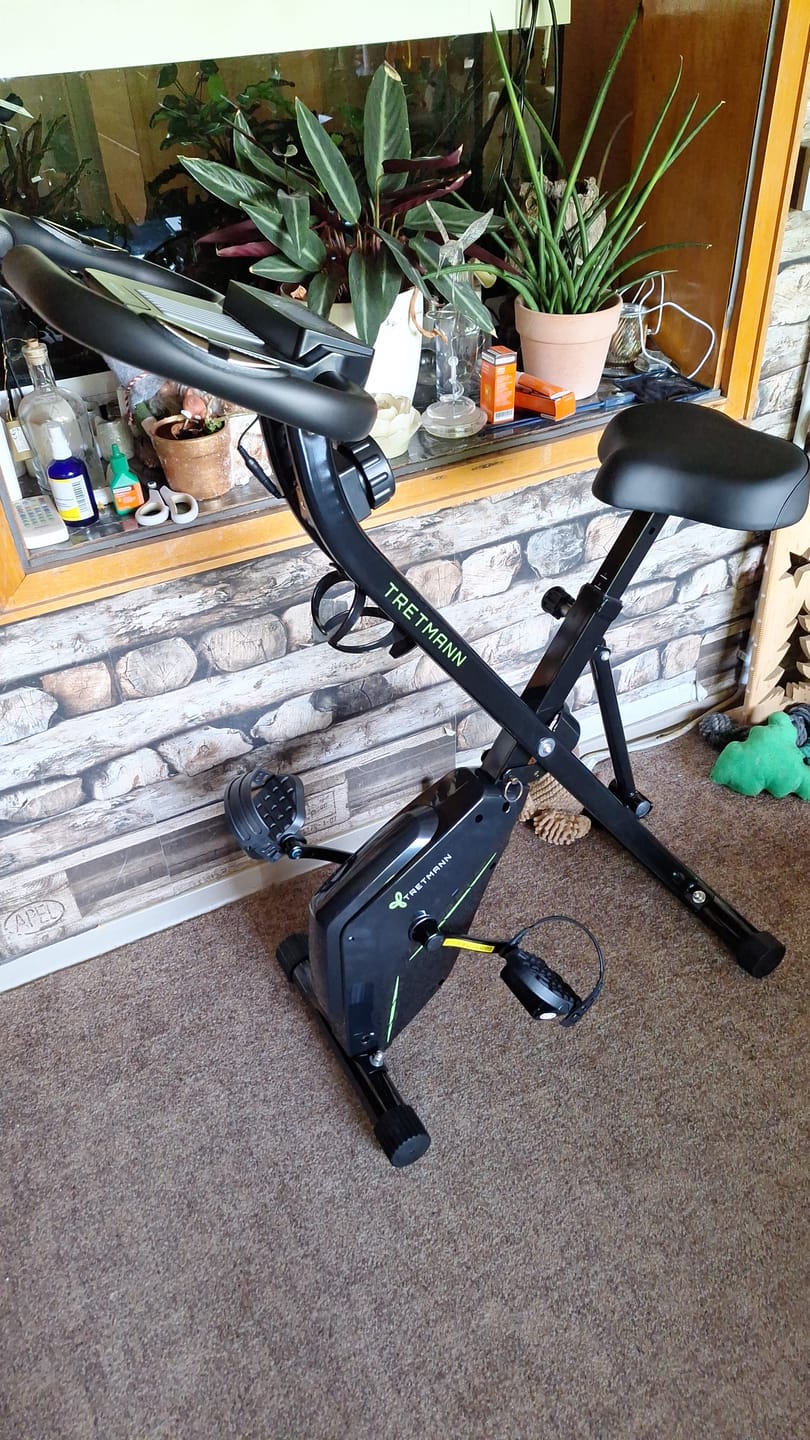 Customer photo review of Tretmann HOME - Klappbarer Heimtrainer