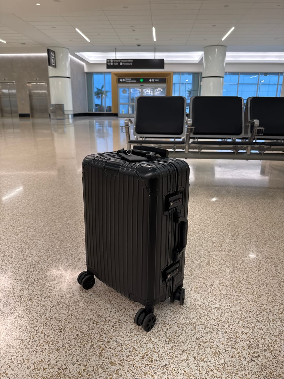 Customer photo review of ALUMINIUM SUITCASE V2 THICKER ALUMINIUM & REMOVEABLE WHEELS