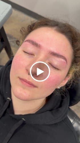 Customer photo review of Cysteamine Brow & Lash Lamination Kit - Step 1 - 15ml