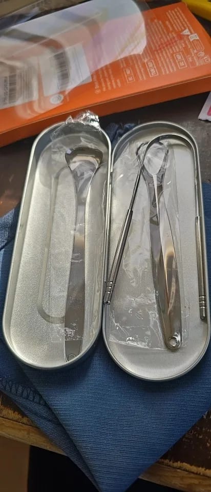 Customer photo review of ערכת ניקוי הלשון של SIVARA