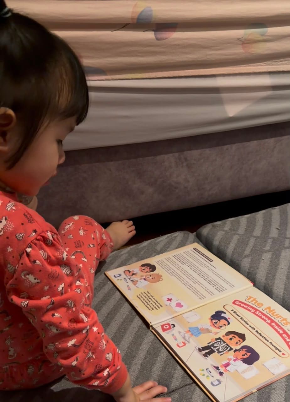 Customer photo review of The Nurts Tales: Growing Strong, Inside and Out
