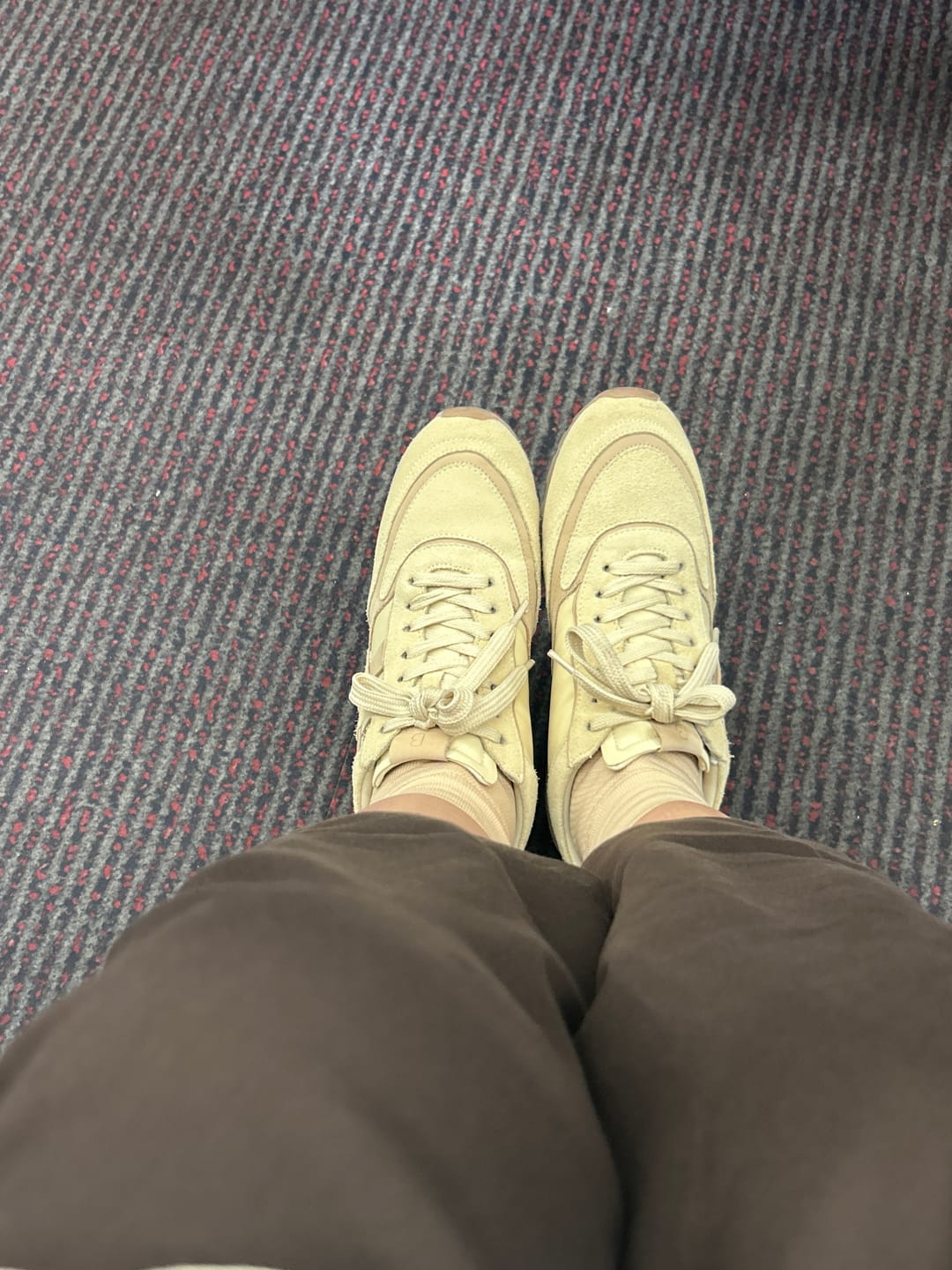 Customer photo review of Willow All Day Trainers - Sand