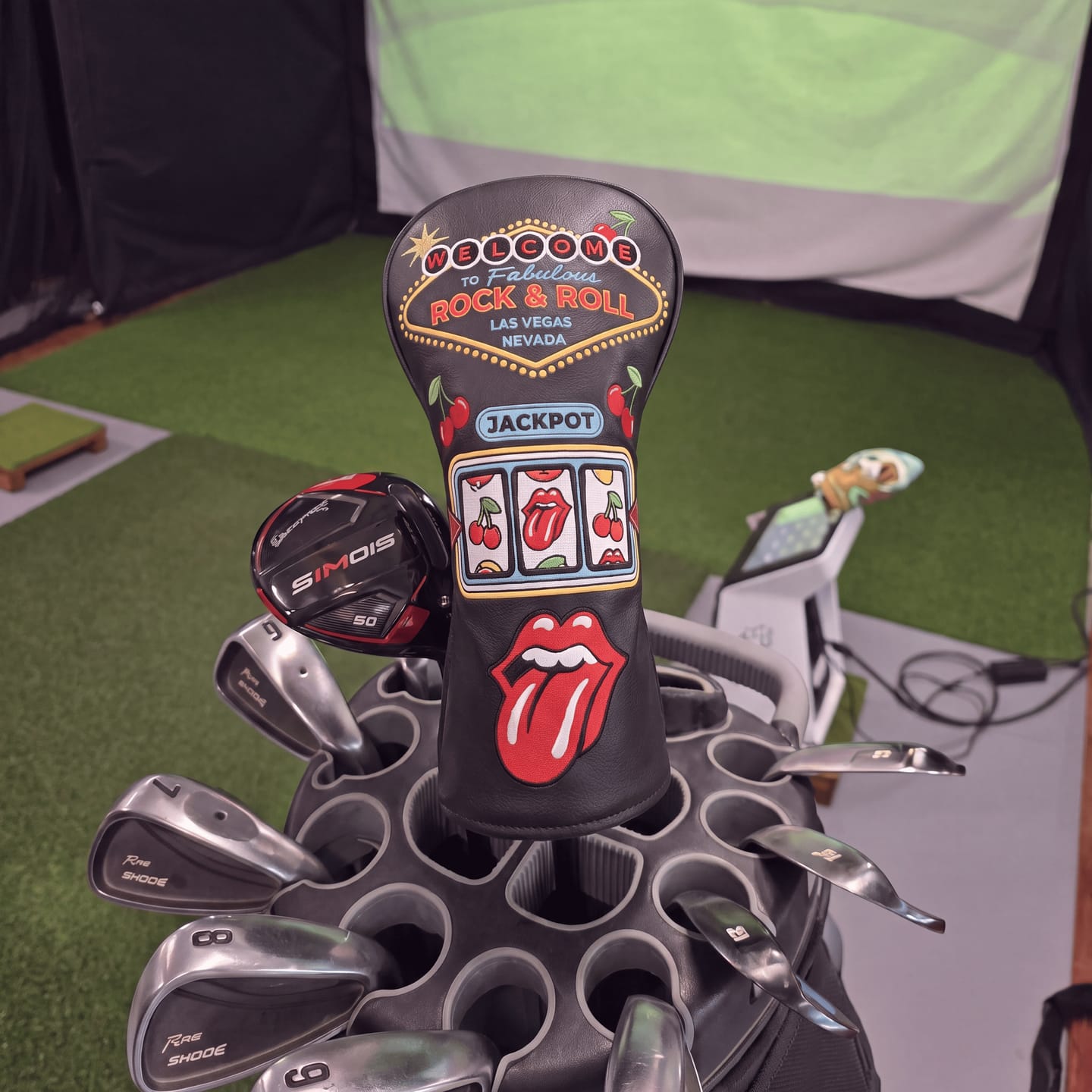 Customer photo review of The Las Vegas Jackpots Driver Cover