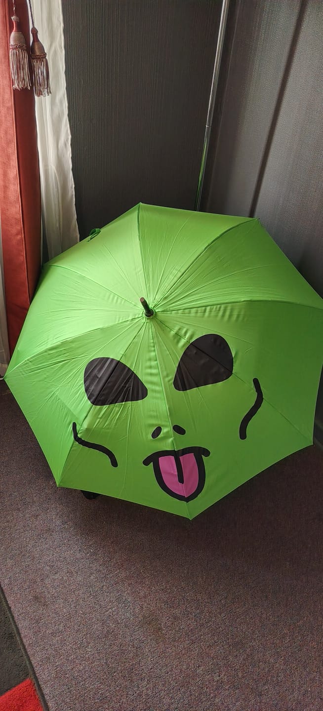 Customer photo review of Ripndip - Paraguas Lord Alien Green