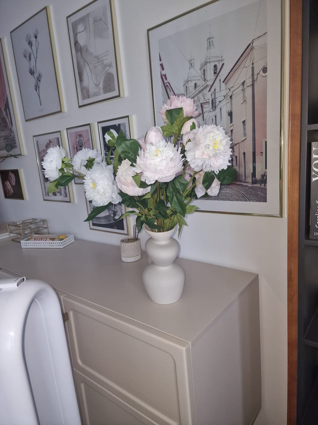 Customer photo review of Zijden Pioenrozen - Mix