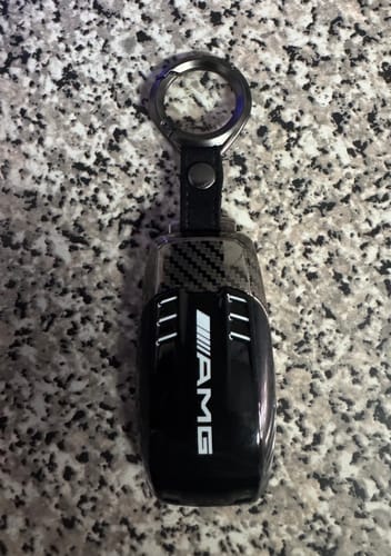 Customer photo review of MERCEDES AMG KEY COVER CASE