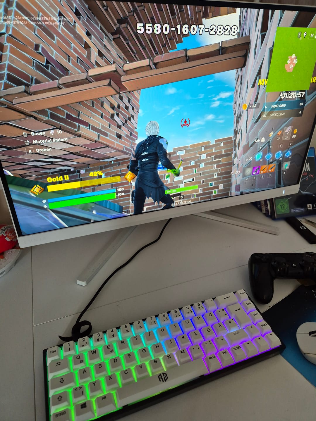 Customer photo review of RZ Gaming Keyboard - RZ 65 HE White