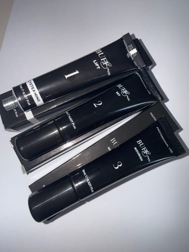 Customer photo review of Cysteamine Brow & Lash Lamination Kit - Step 2 - 15ml