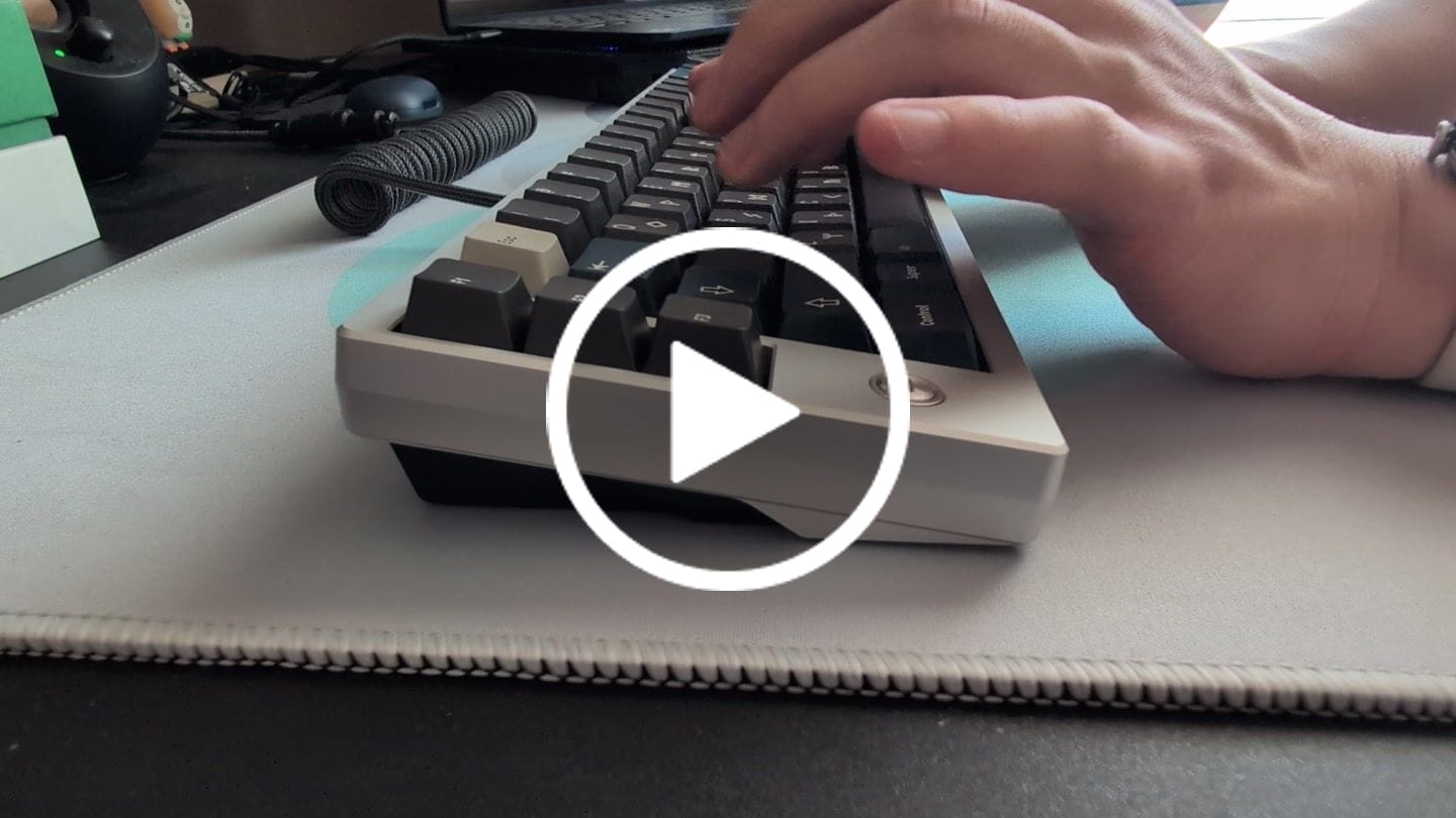 Customer video review of HMX Yogurt S Linear Switch Factory Lubed (10PCS)