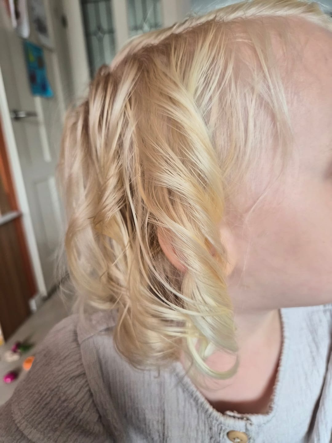 Customer photo review of Bounce Curl Define Styling Brush