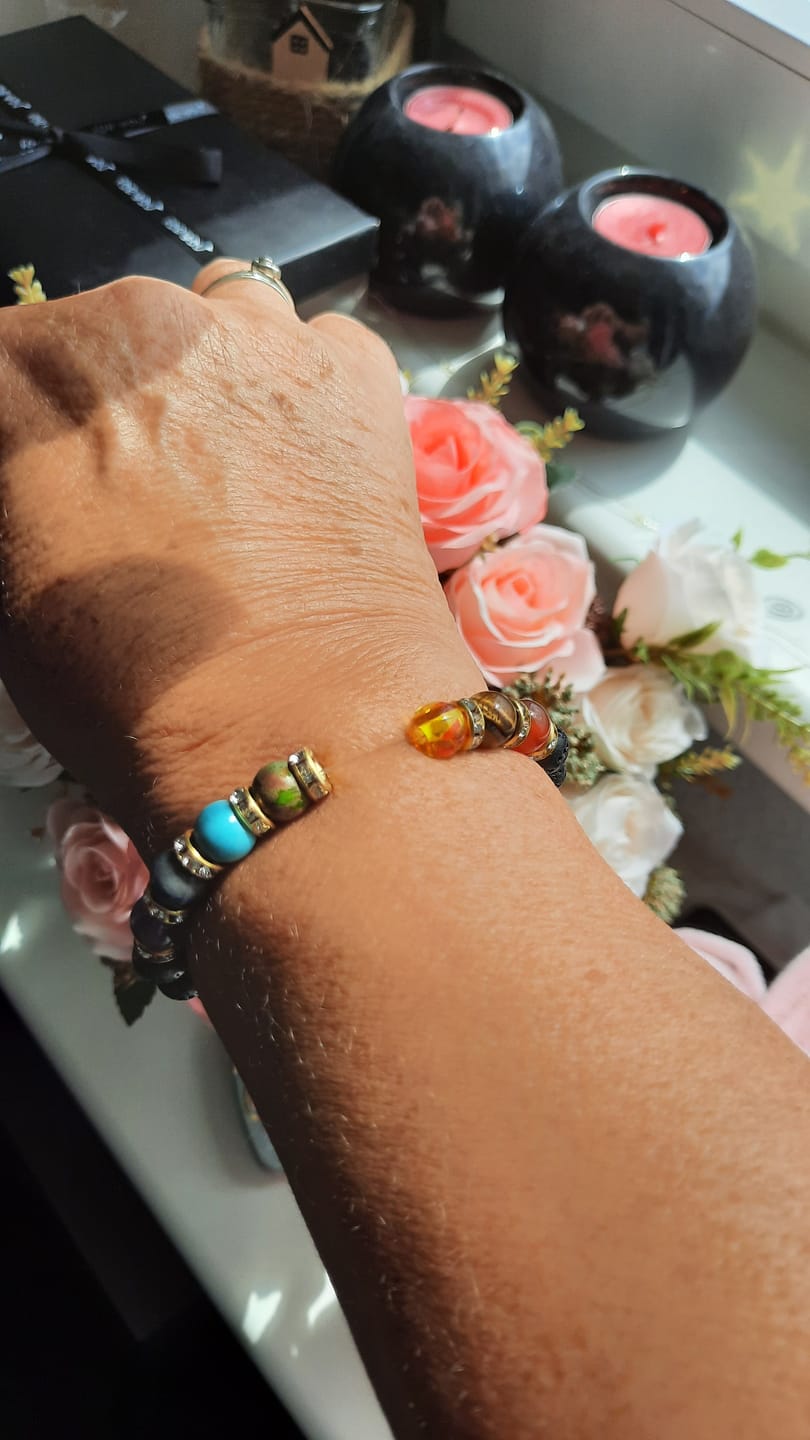 Customer photo review of 7 Chakren Aktivierungs Armband