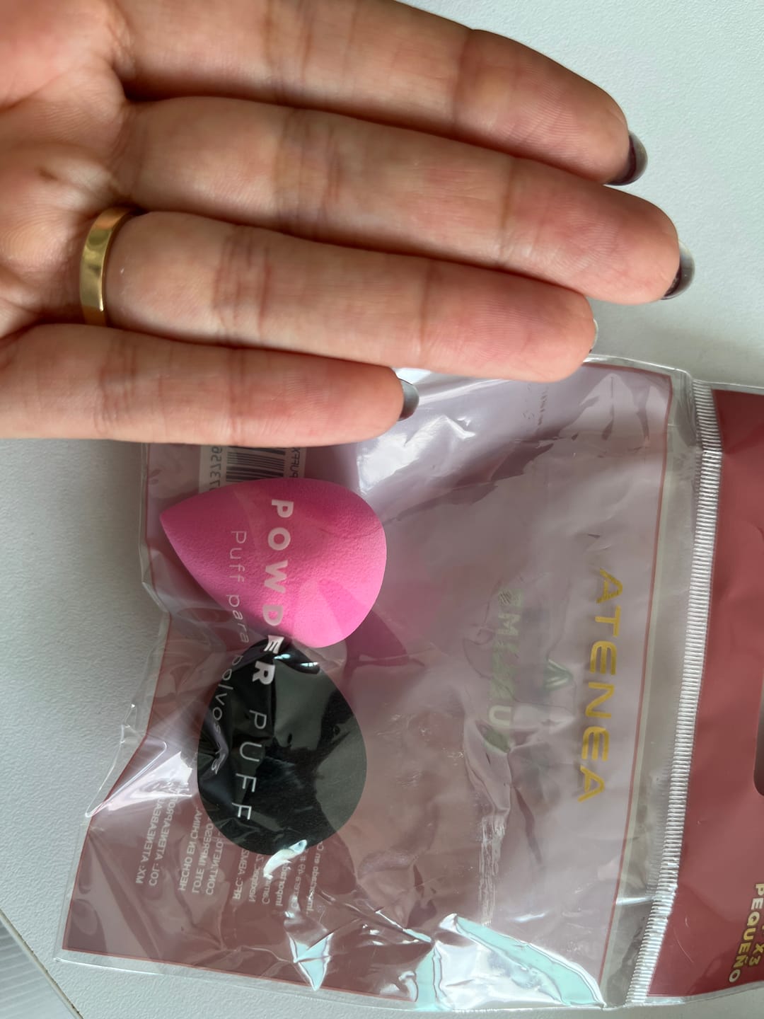 Customer photo review of MINI SPONGE TRIO