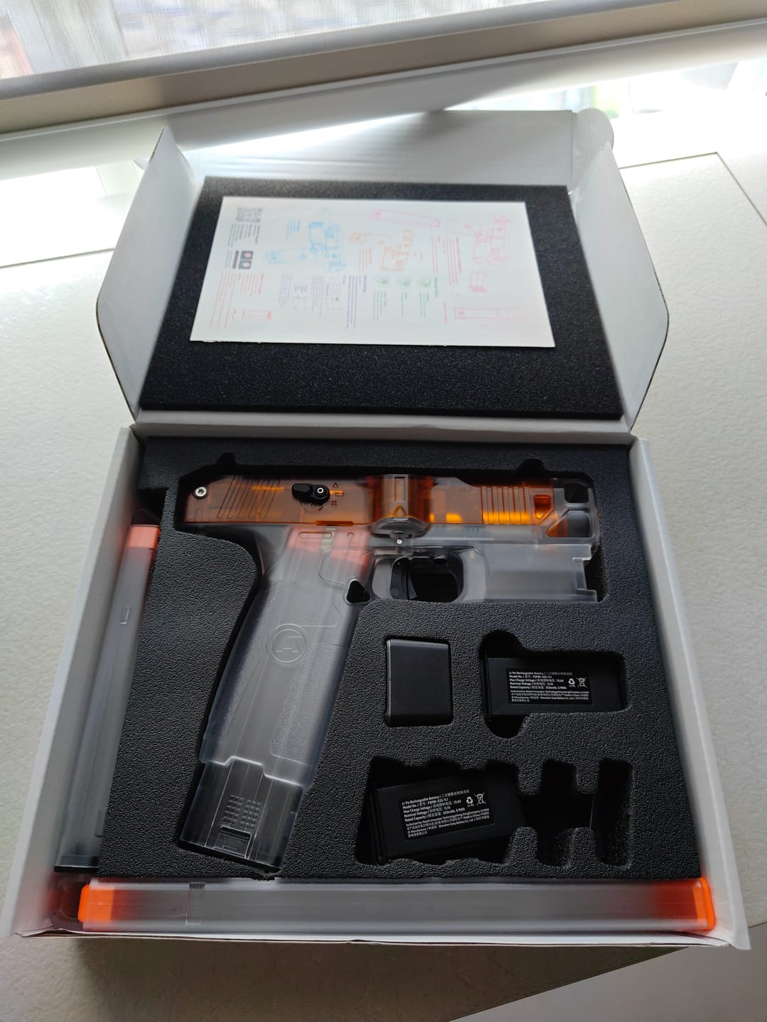 Customer photo review of 40MAX Lailaps Brushless Flywheel Foam Dart Blaster