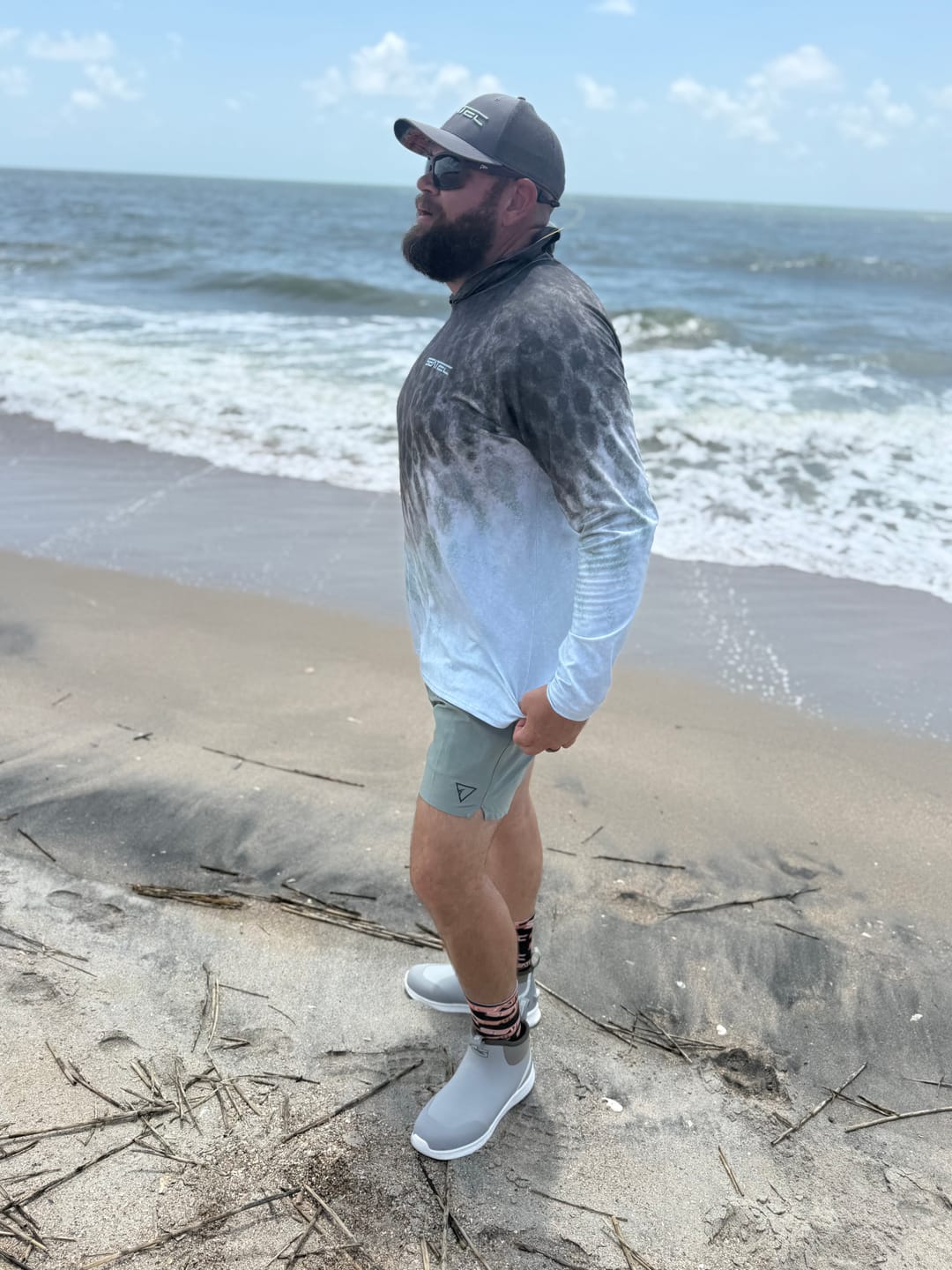 Customer photo review of Logo Dry-Deck Socks