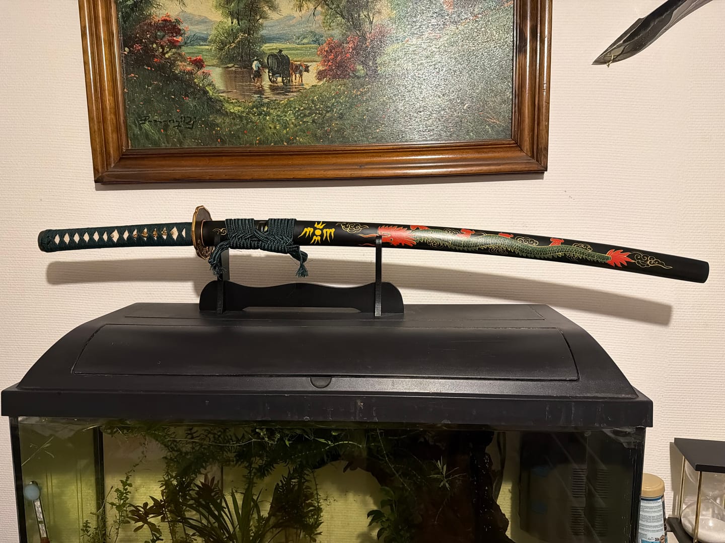 Customer photo review of Sac de Katana en Tissu