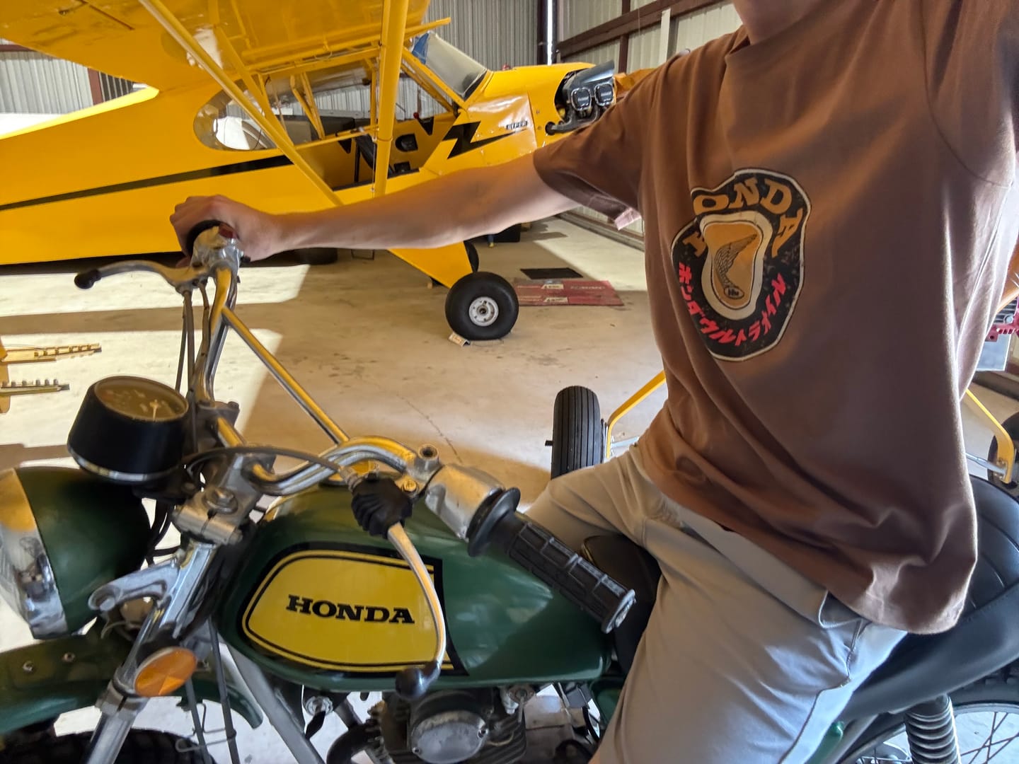 Customer photo review of Vintage Honda Ultra Oil Tee
