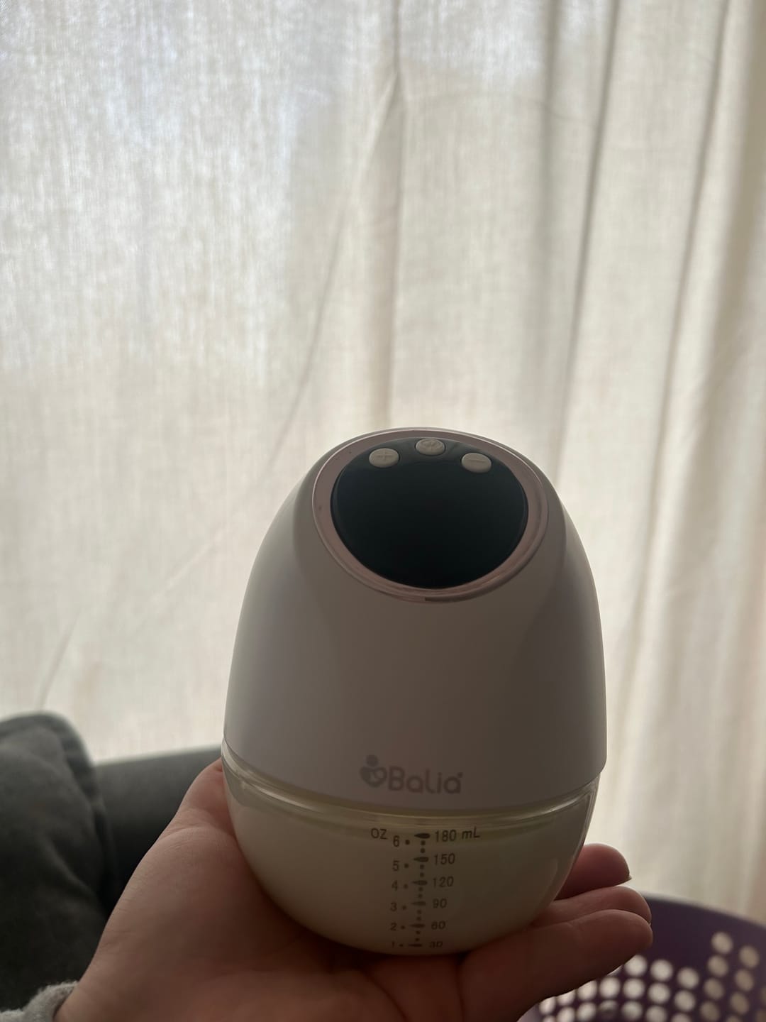 Customer photo review of Extractor de leche inalámbrico