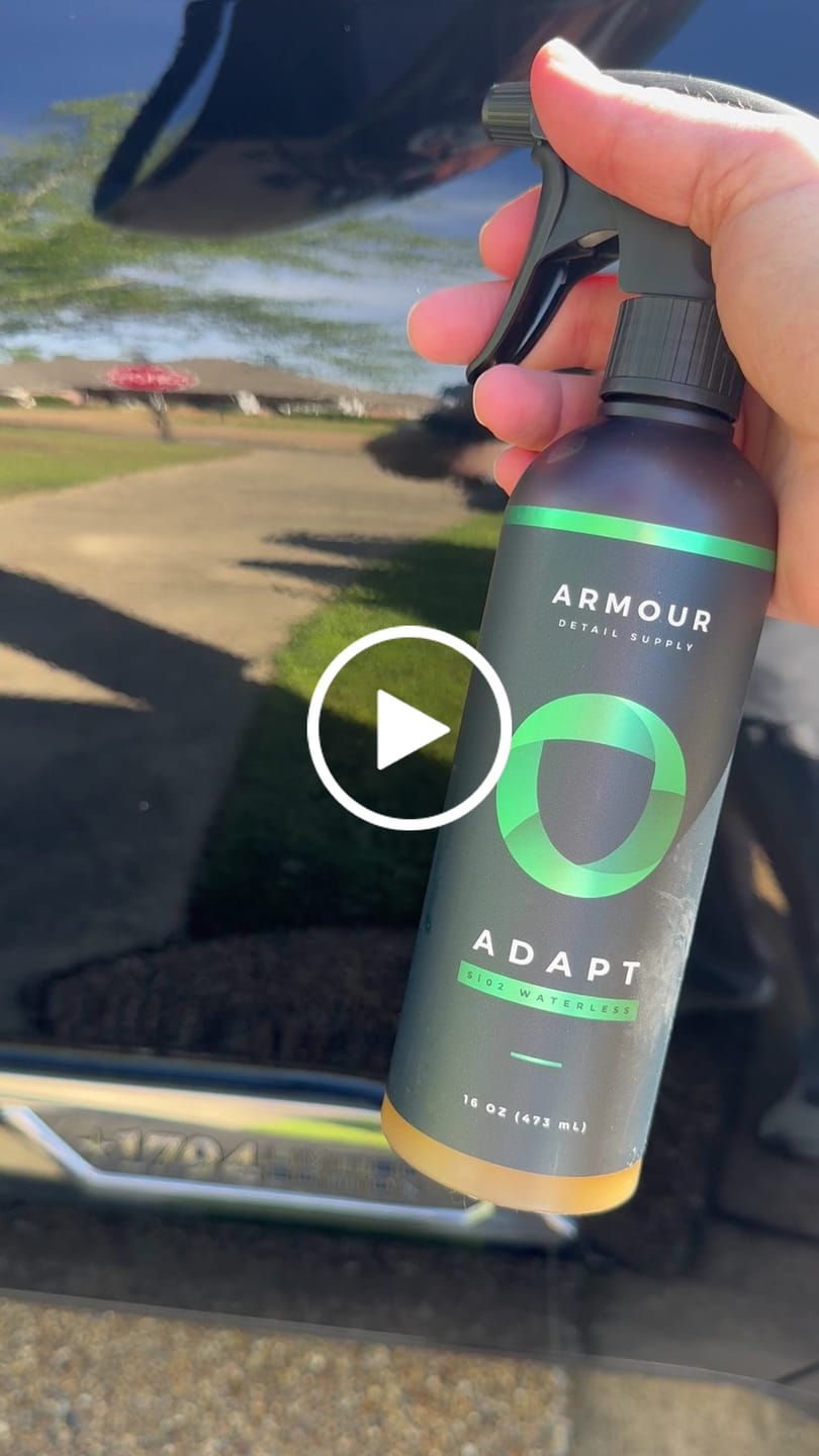 Customer video review of ADAPT - Waterless Wash