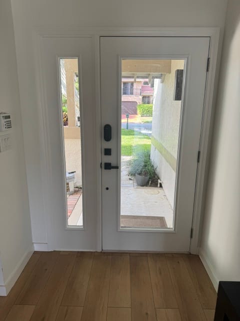 Customer photo review of Clear 1 Lite Glass and Frame Kit (Full Lite)