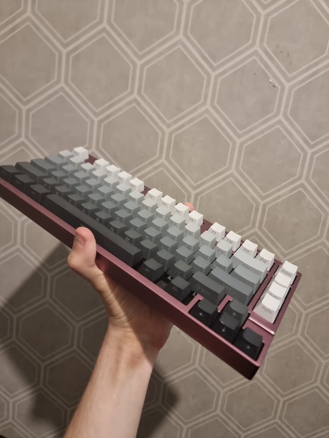 Customer photo review of Qwertykeys - Neo75 Mechanical Keyboard Barebone Kit (pre-order)