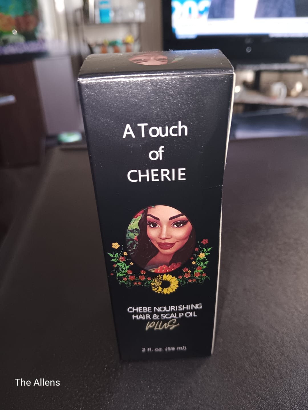 Customer photo review of Chebe Nourishing Hair & Scalp Oil Plus