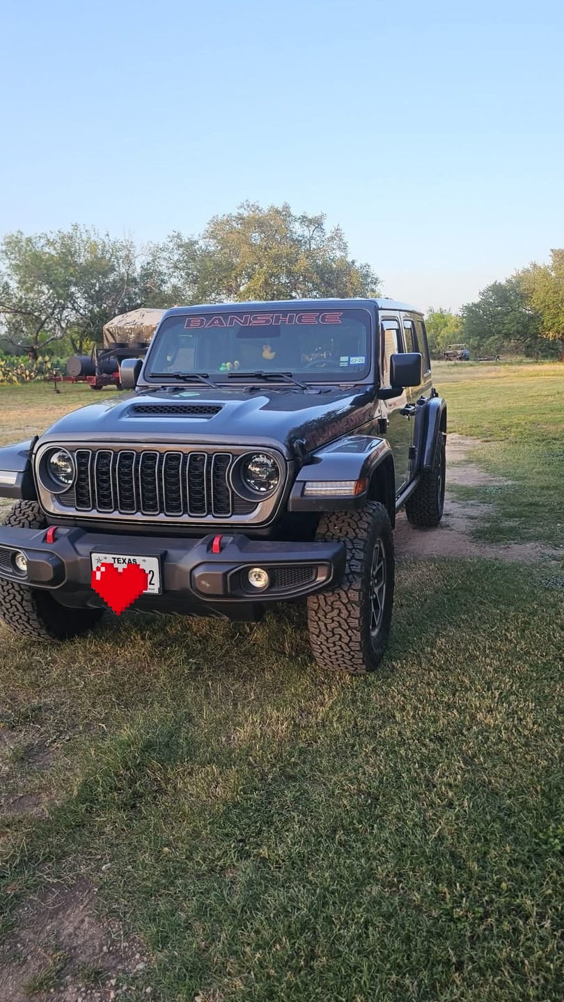 Customer photo review of Windshield Lettering