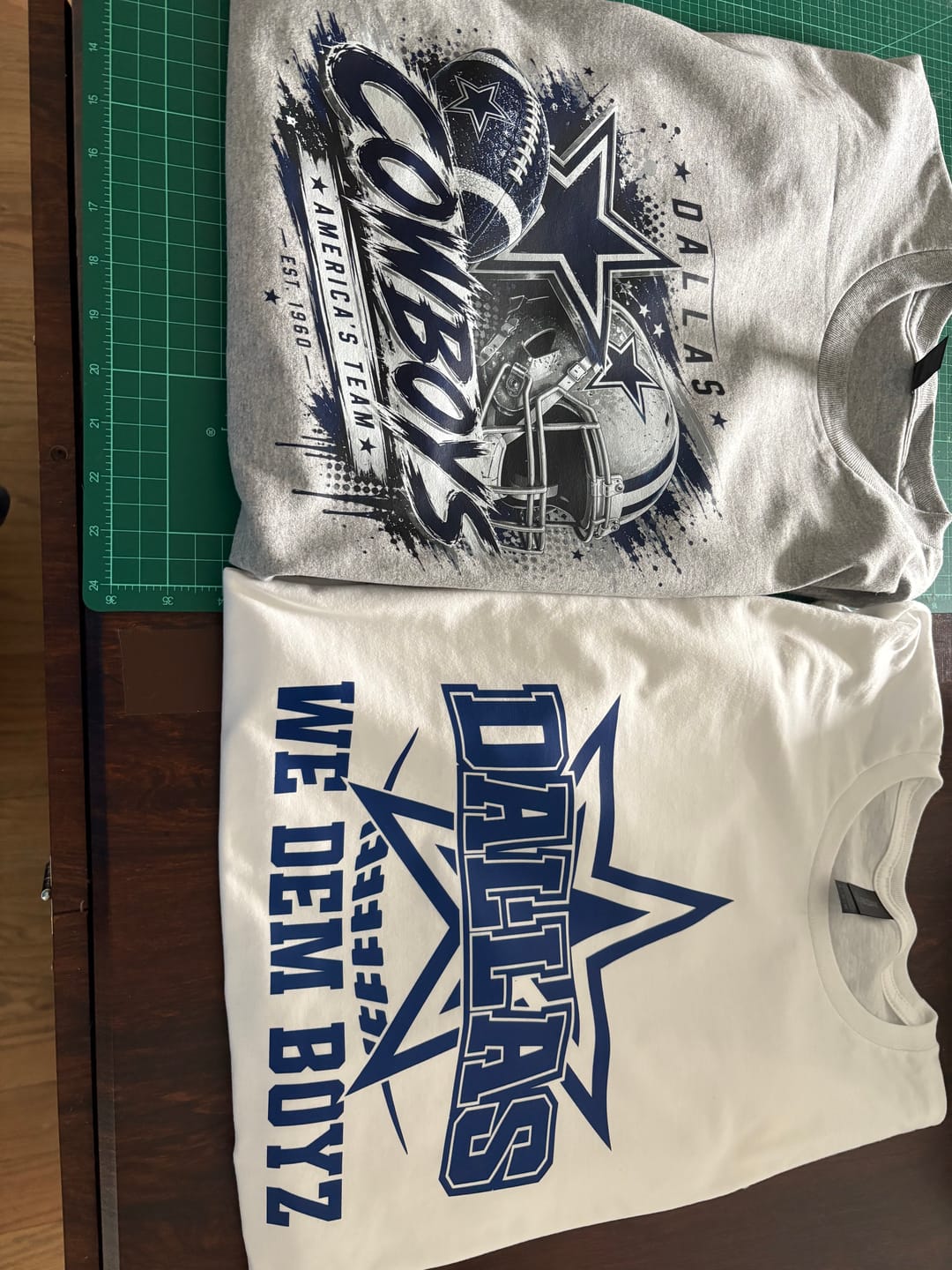 Customer photo review of DTF Transfer by Size & Qty