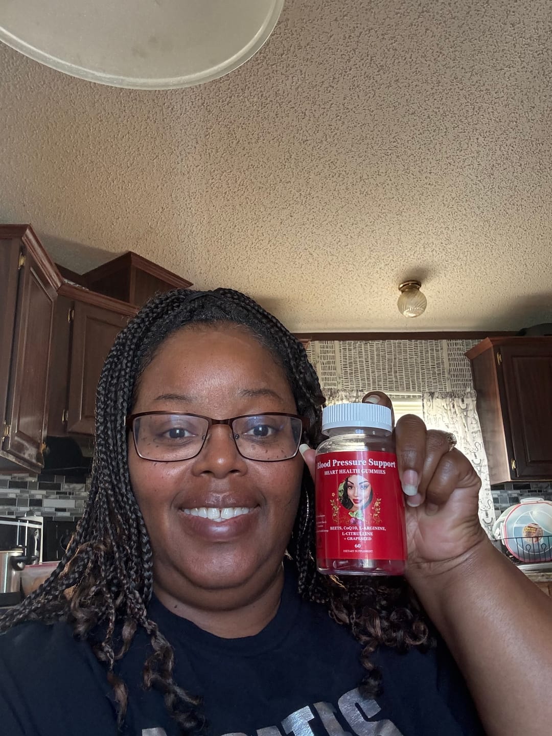 Customer photo review of Cardio Flow Heart Health Support Gummies