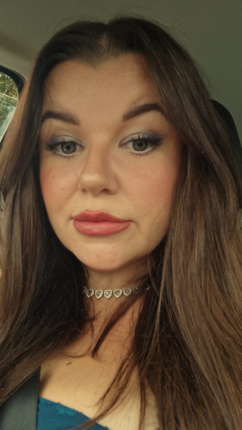 Customer photo review of Amazonia Icy Volcano Gray Prescription Coloured Contact Lenses