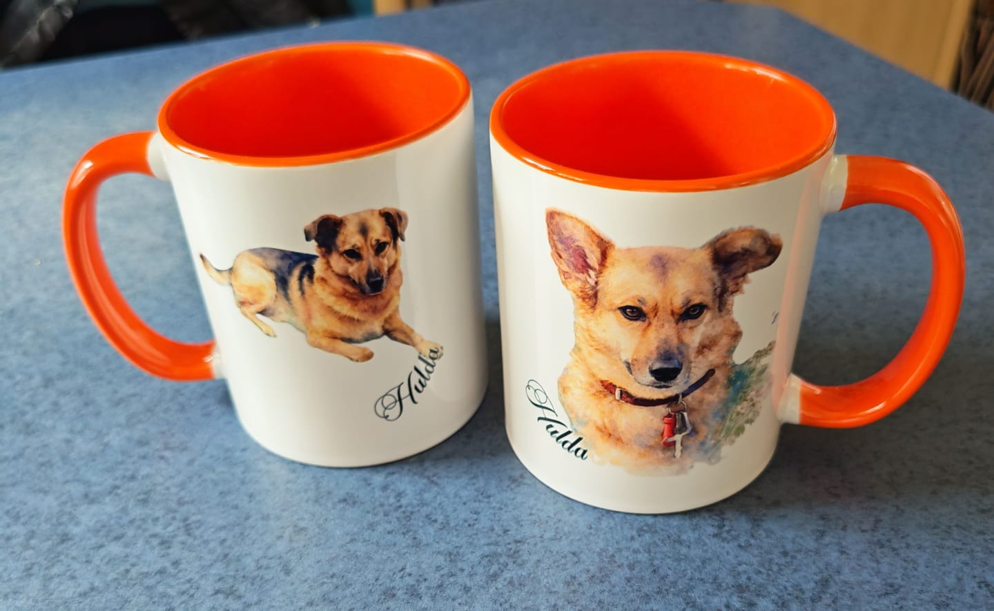 Customer photo review of Personalisierte Tasse - Aquarell