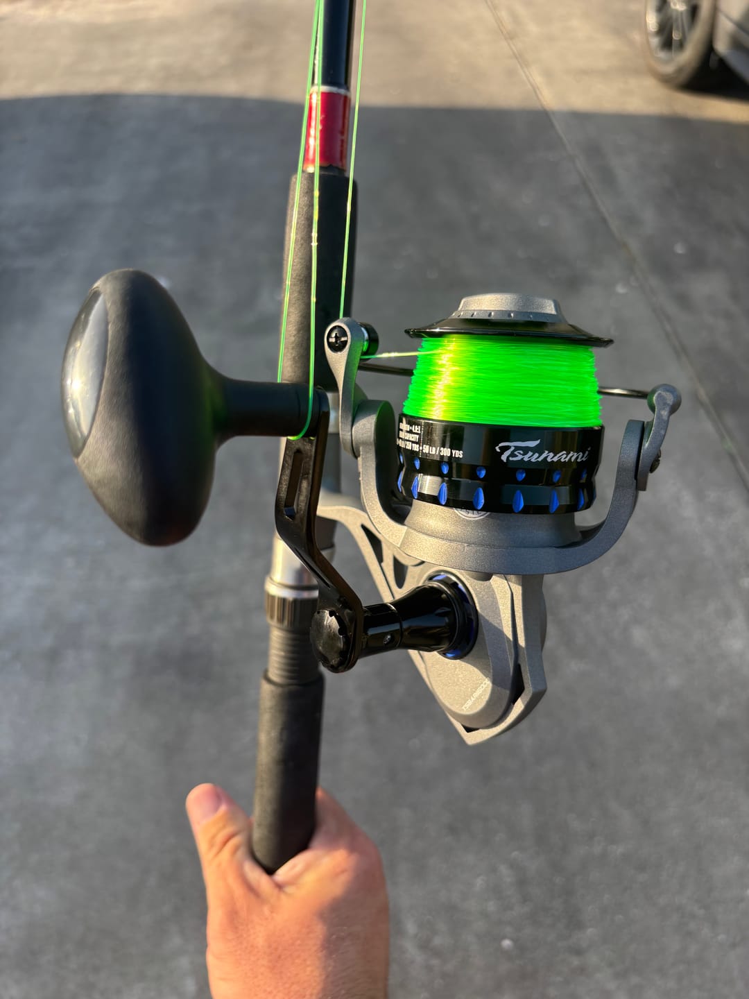 Customer photo review of Barrier II Spinning Reel