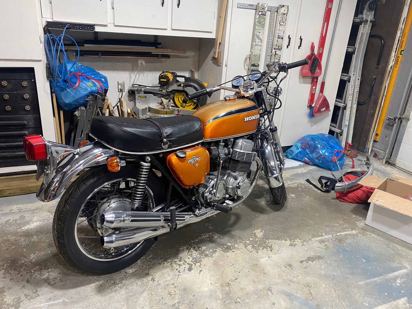 Customer photo review of Honda CB Front Master Cylinder Rebuild Kit ~ Replaces 45530-404-315