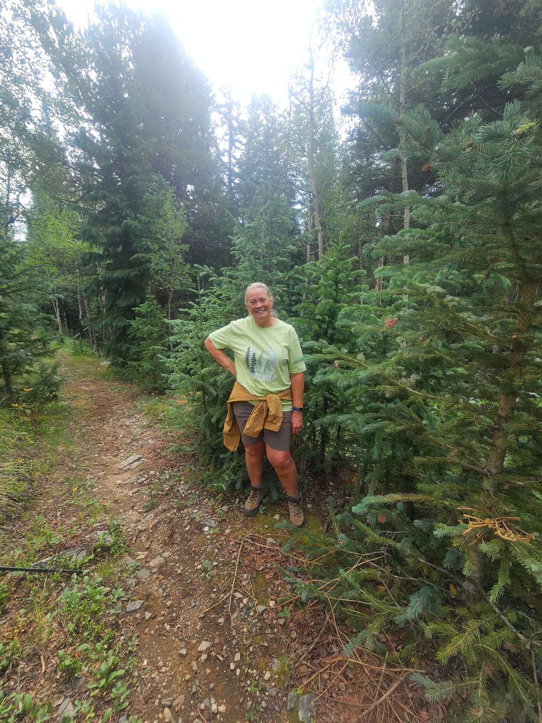 Customer photo review of Among The Trees T-Shirt