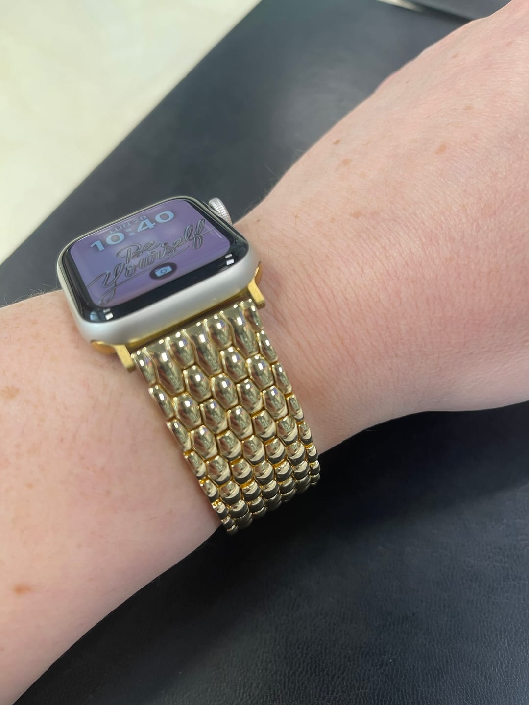 Customer photo review of Arya Stainless Strap