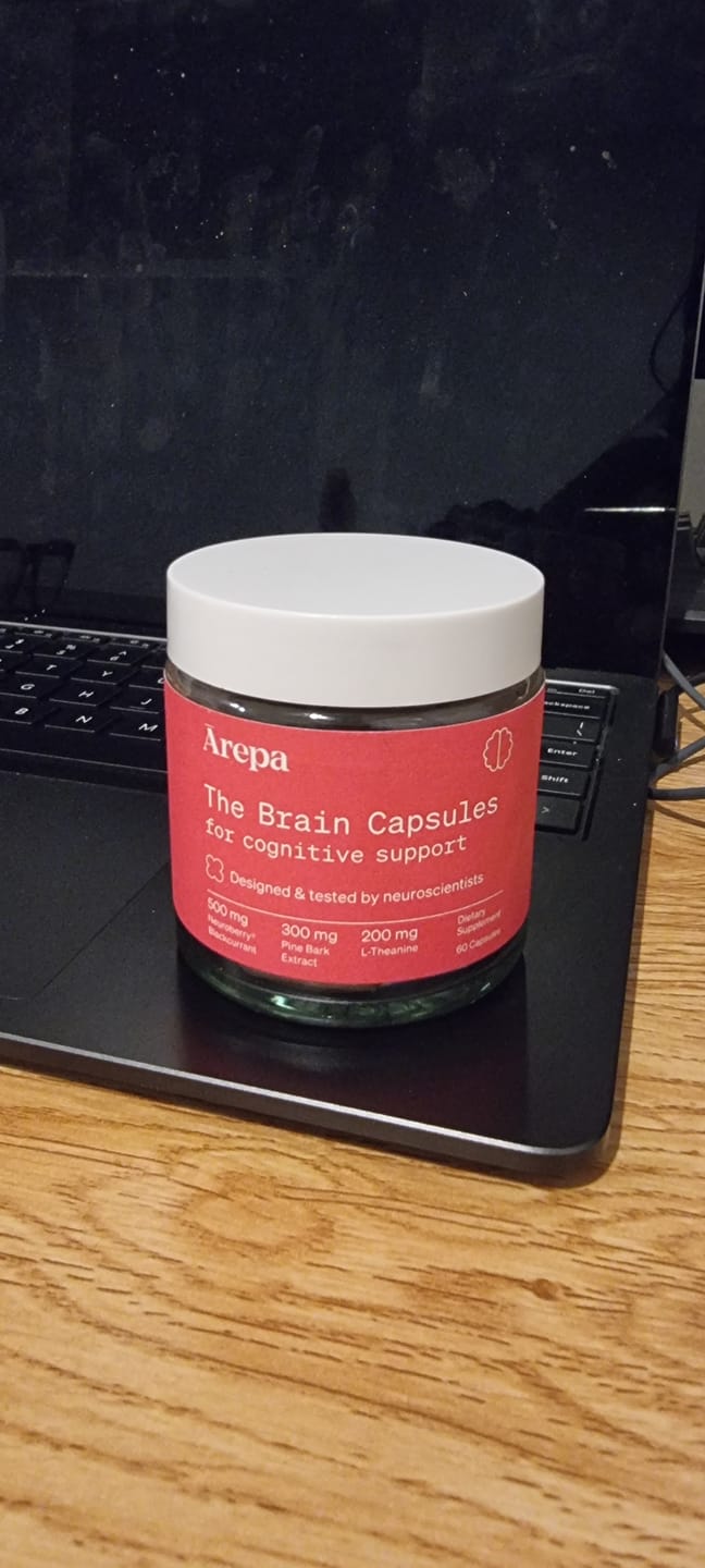 Customer photo review of The Brain Capsules for Cognitive Support